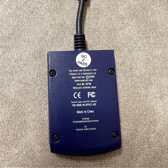 Mad Catz Wireless MicroCon Controller
Receiver Dongle for PS2 - Picture 4 of 4